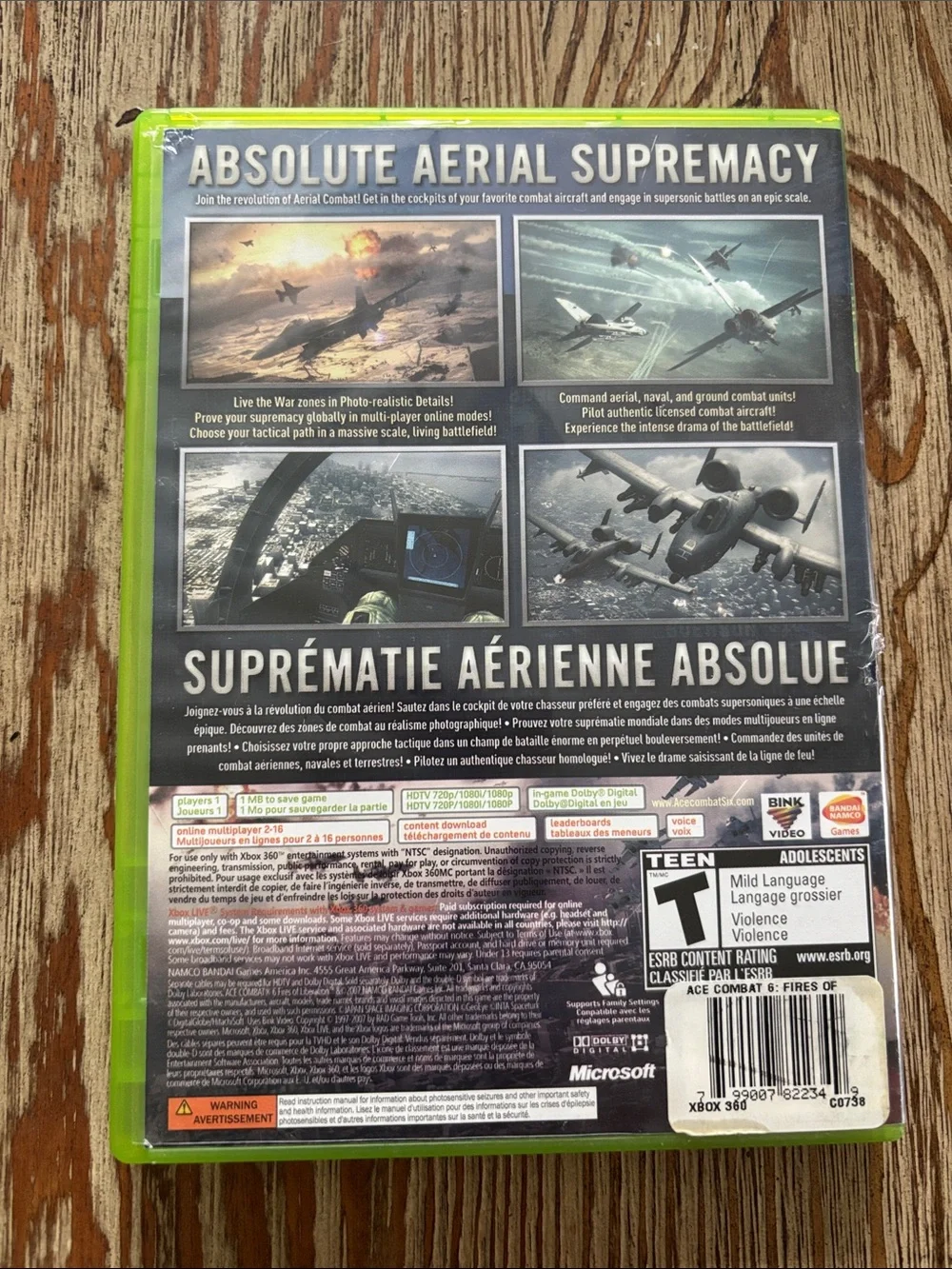 Ace Combat 6: Fires of Liberation - XBOX 360